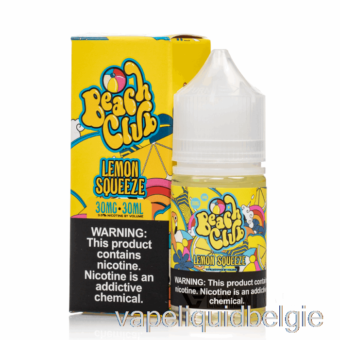 Vape Smaken Citroensap - Beachclubzout - 30ml 30mg